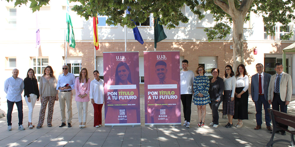 La Universidad de Jaén lanza la Campaña de Grados y Dobles para el curso 2023-2024 ‘Pon título a tu futuro’